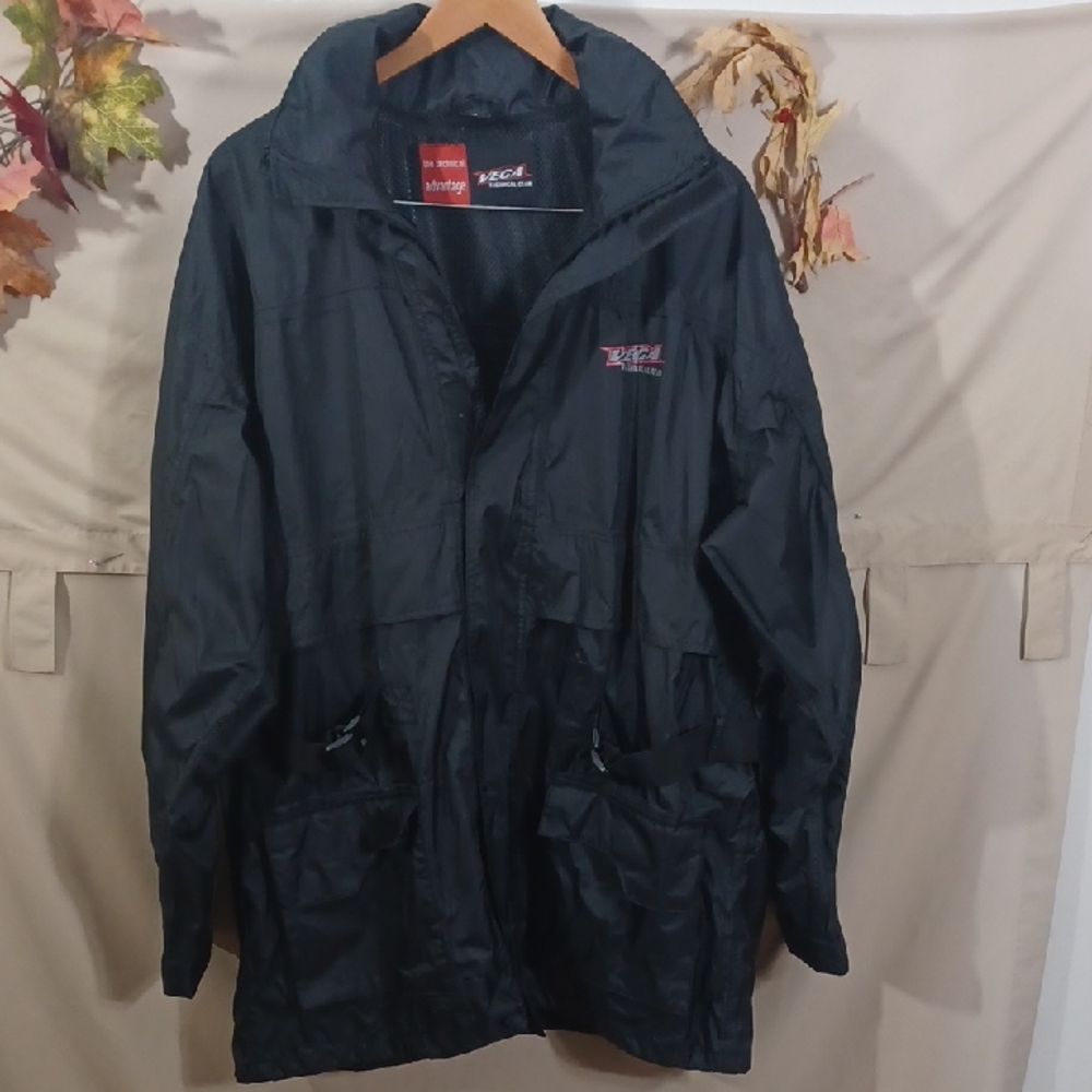 VEGA techinical GearWomen's Black Leather Jacket